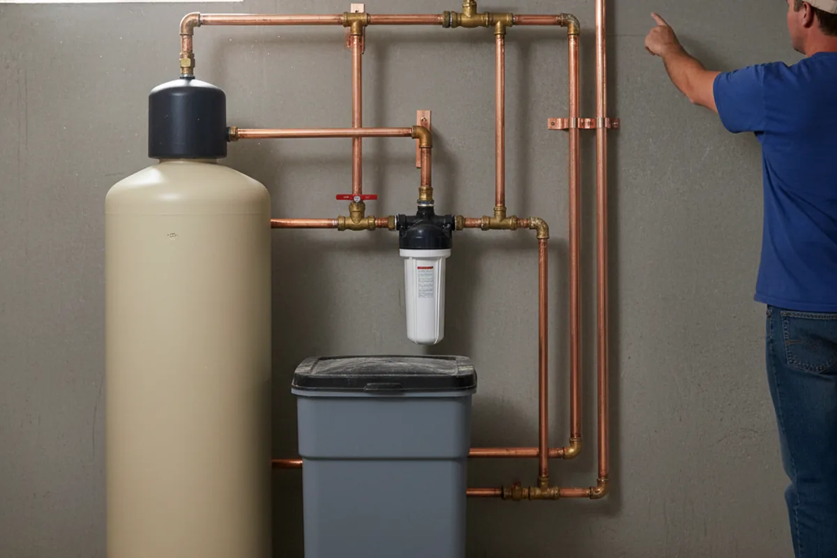 Whole-house water treatment system installed in Worcester